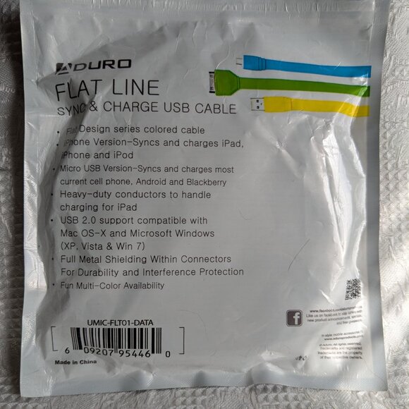 Sync and Charge USB - Micro USB Cable - Picture 2 of 3